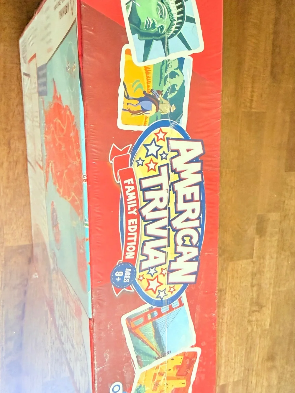 Target American Trivia Family Edition Board Game - Red, Blue, Yellow